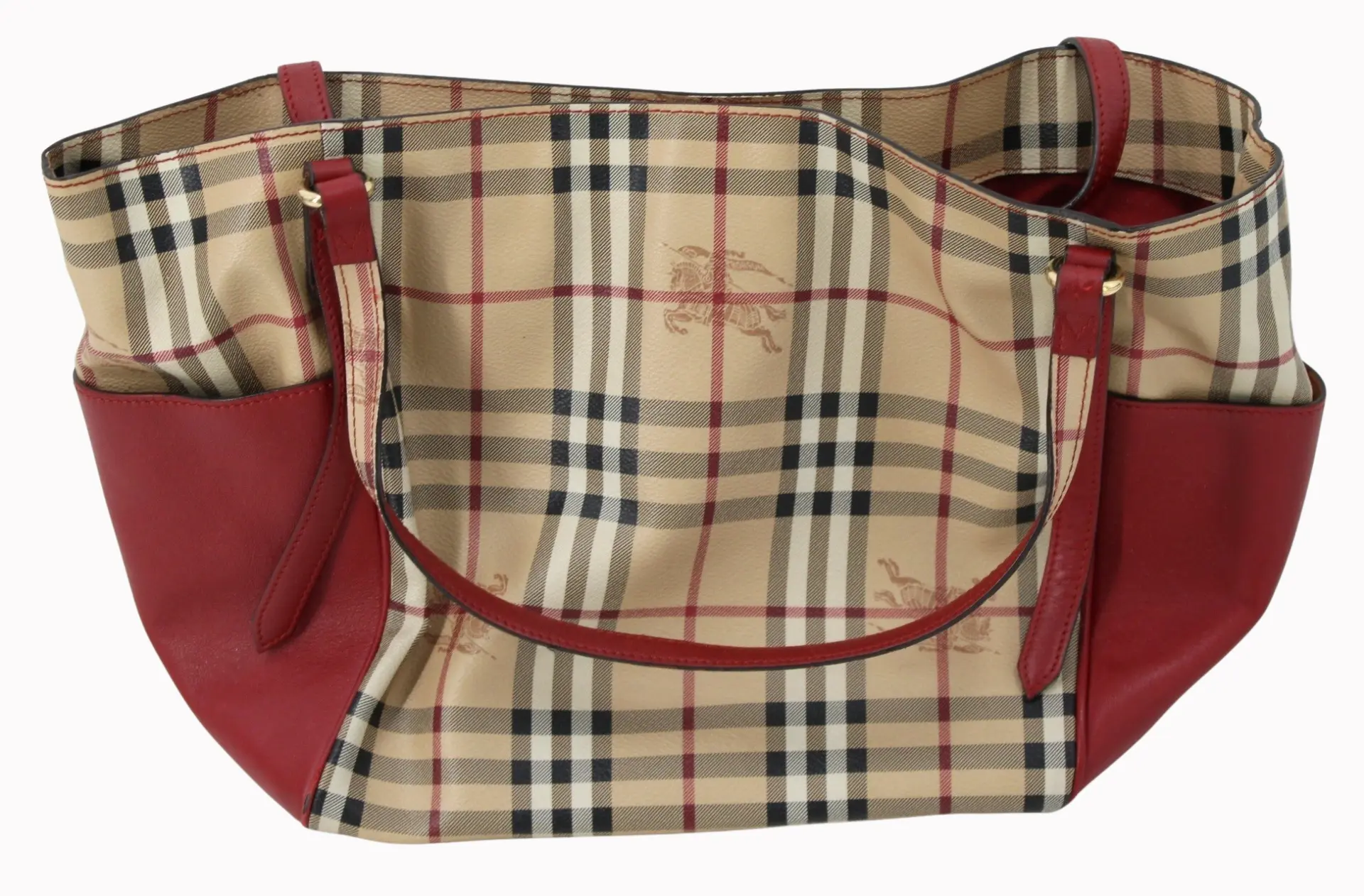COUTURE. Burberry Haymarket Canterbury Purse.