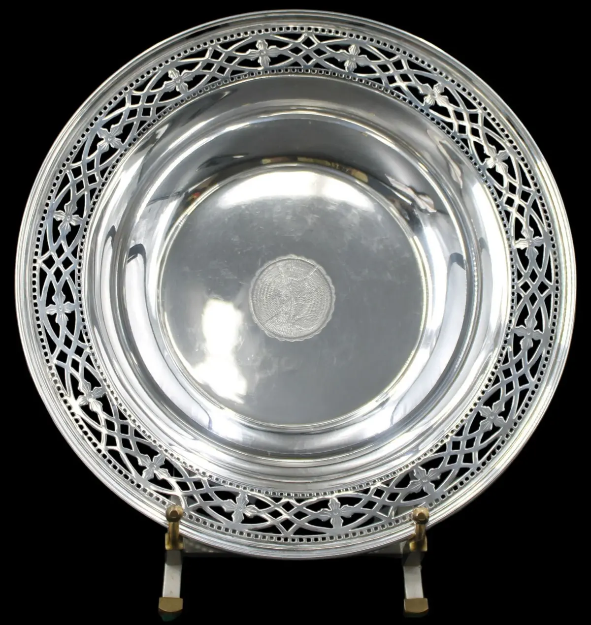 STERLING. Tiffany and Co. Sterling Pierced Bowl.