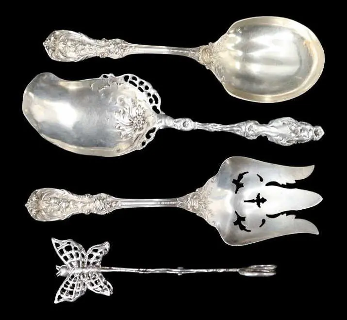 STERLING. Reed & Barton Francis I Serving Pieces.