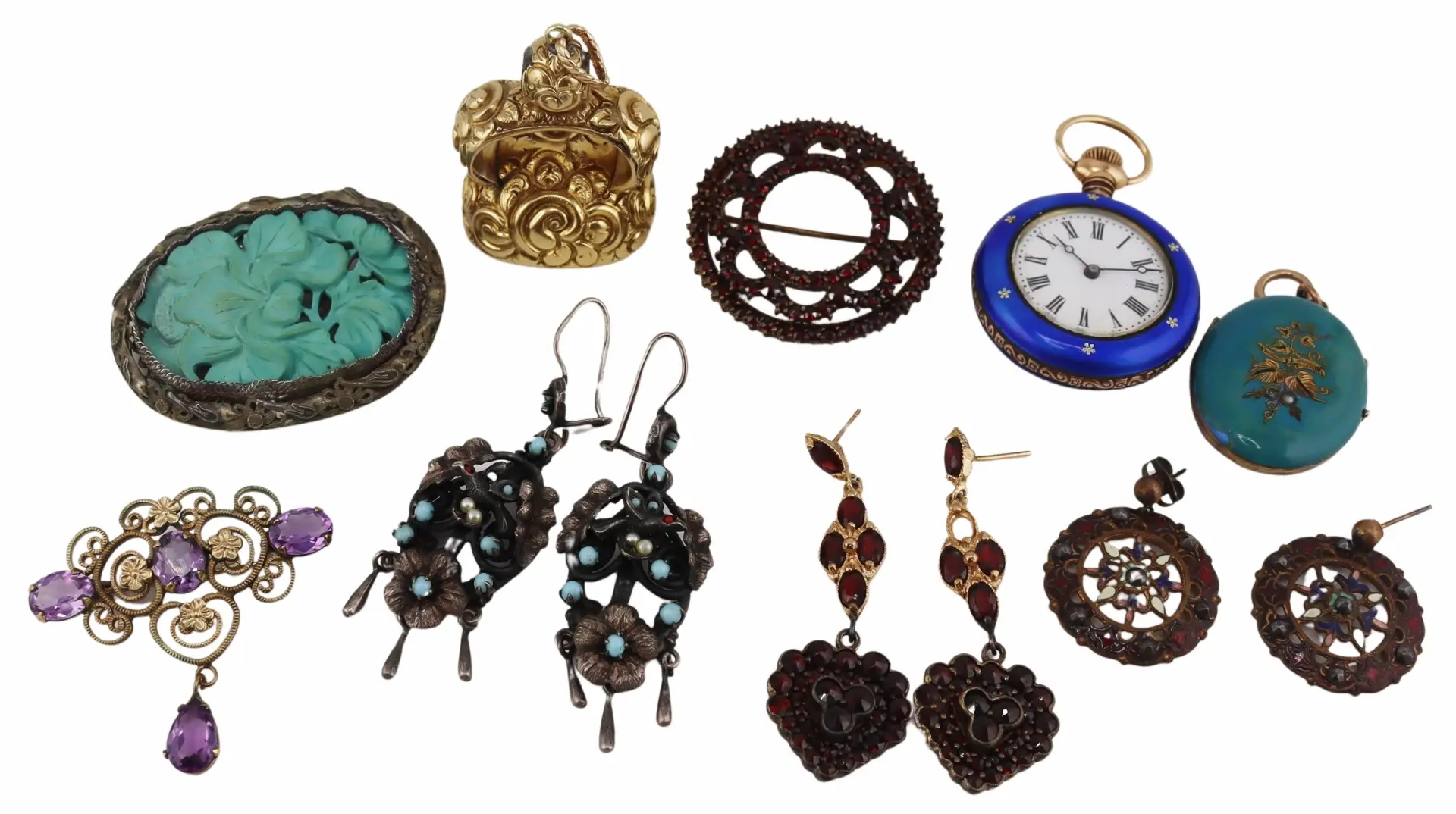 JEWELRY. Collection of Antique & Vintage Jewelry.
