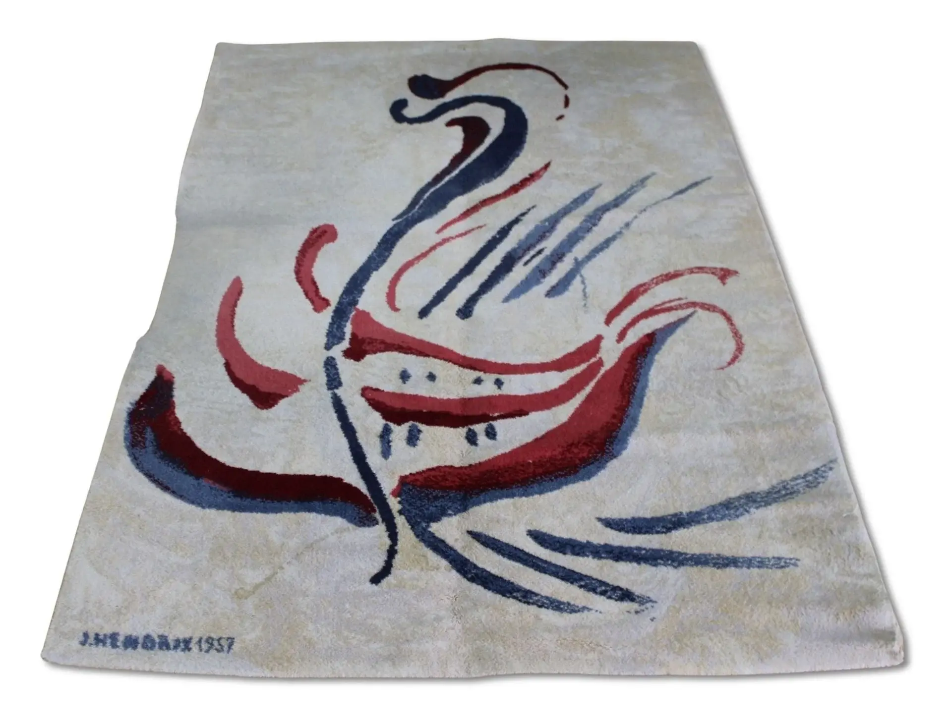 "Purple Haze" Carpet Signed J.Hendrix.