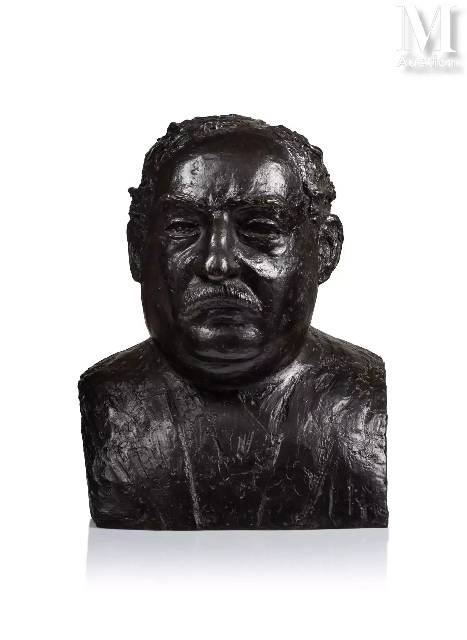 Othon COUBINE (1883 - 1969) Portrait présumé de Paul Claudel