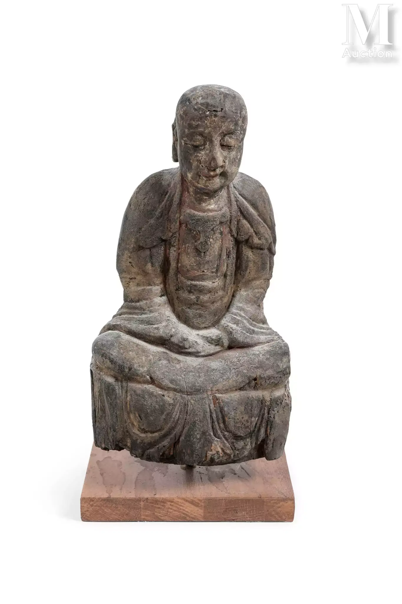 CHINE, XIXe siècle Sculpture en bois