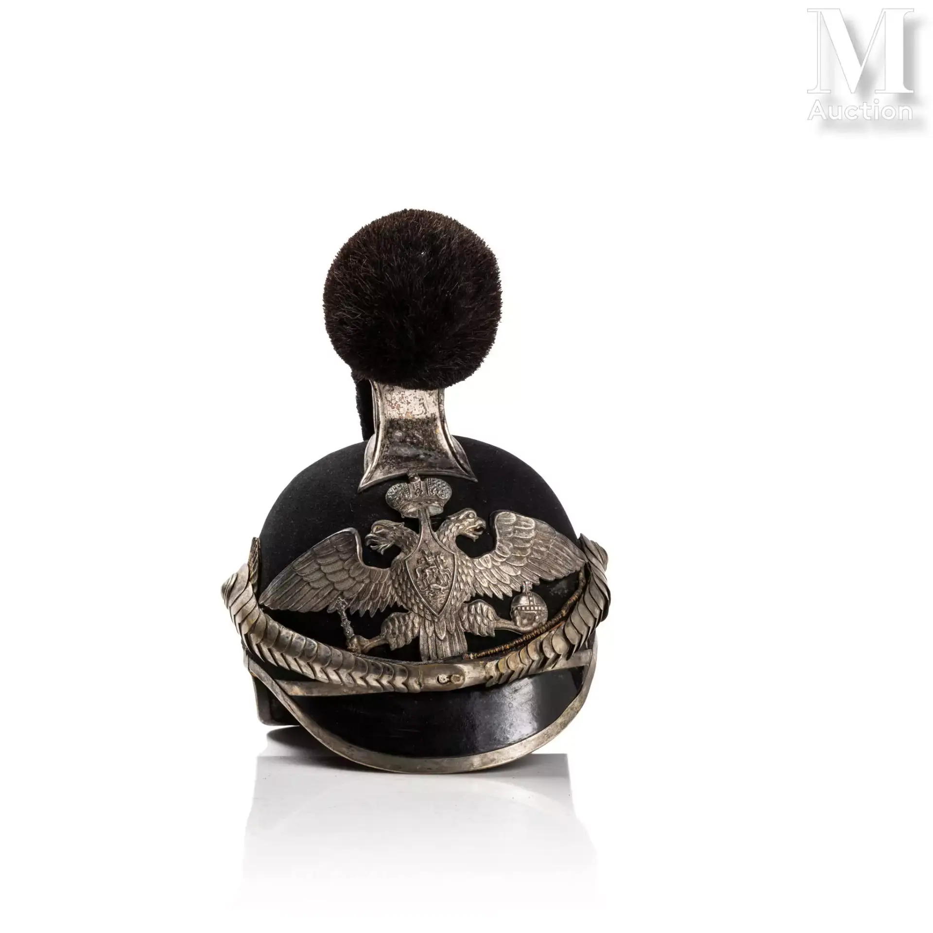 Casque de parade d'officier des escadrons de Gendarmerie de campagne