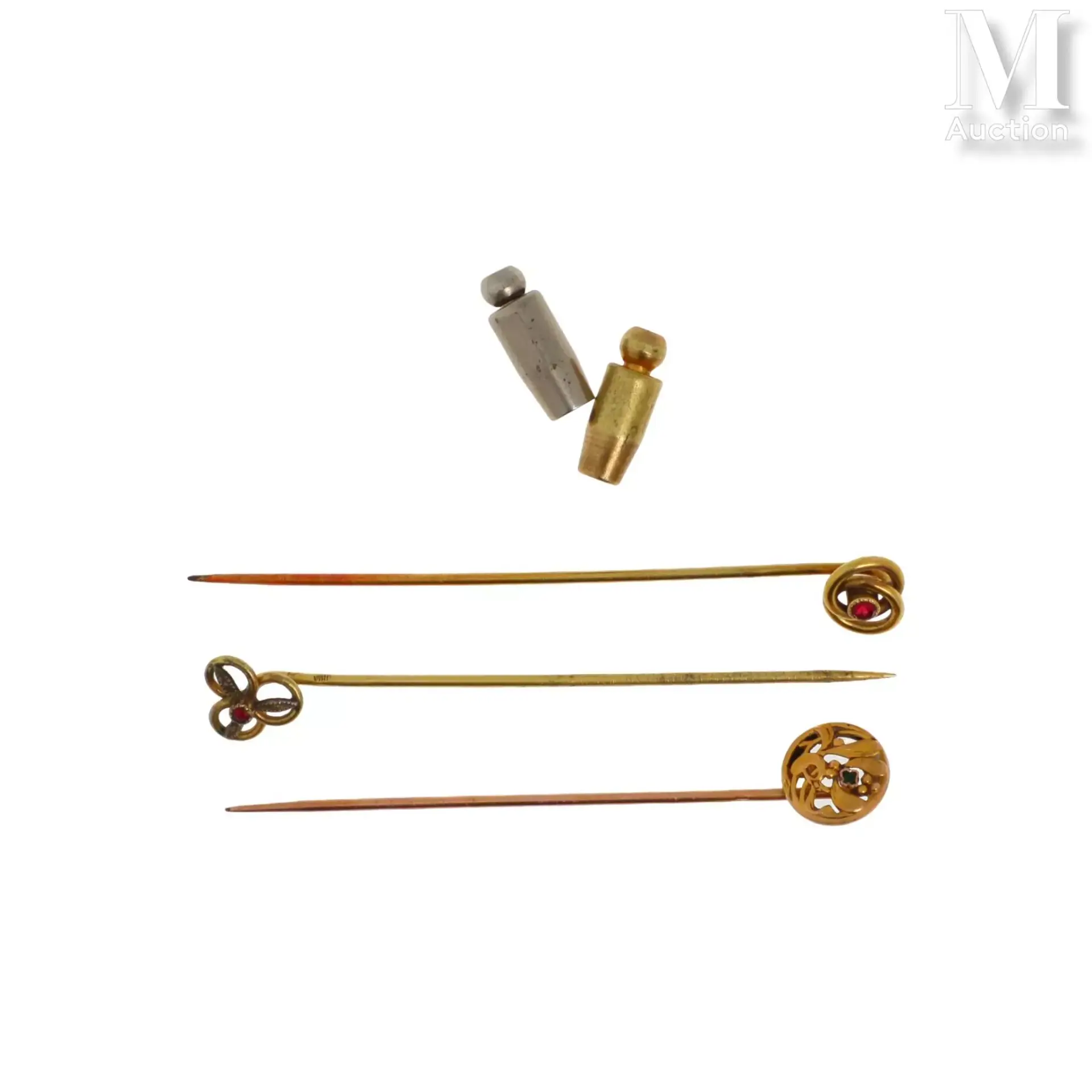 Lot de deux broches