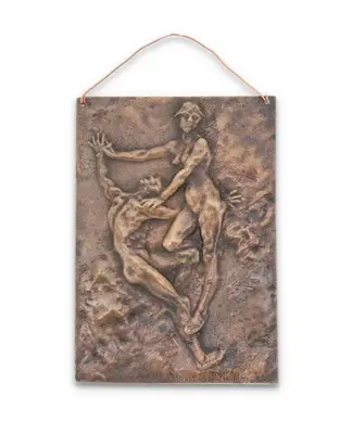 Alexandre Charpentier (Paris 1856 - 1909 Neuilly), Bronzerelief mit