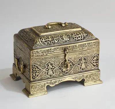 Schatulle, Qajar, Persien, 19. Jh.