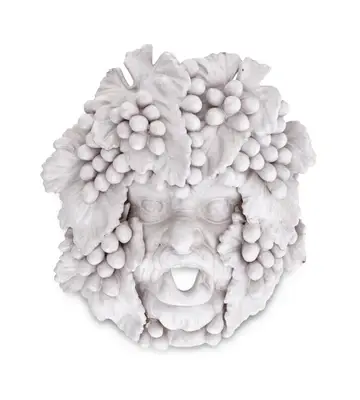 Große Wandmaske: Bacchus
