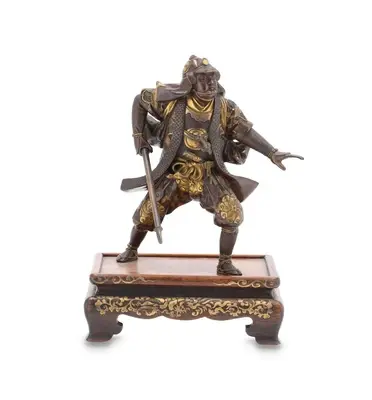 Samurai, signiert Miyao, Japan, Meiji Zeit