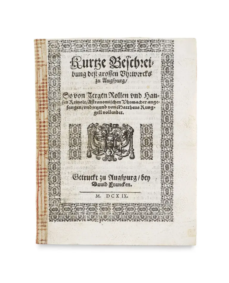 Matthaeus Rungell. Kurtze Beschreibung deß …