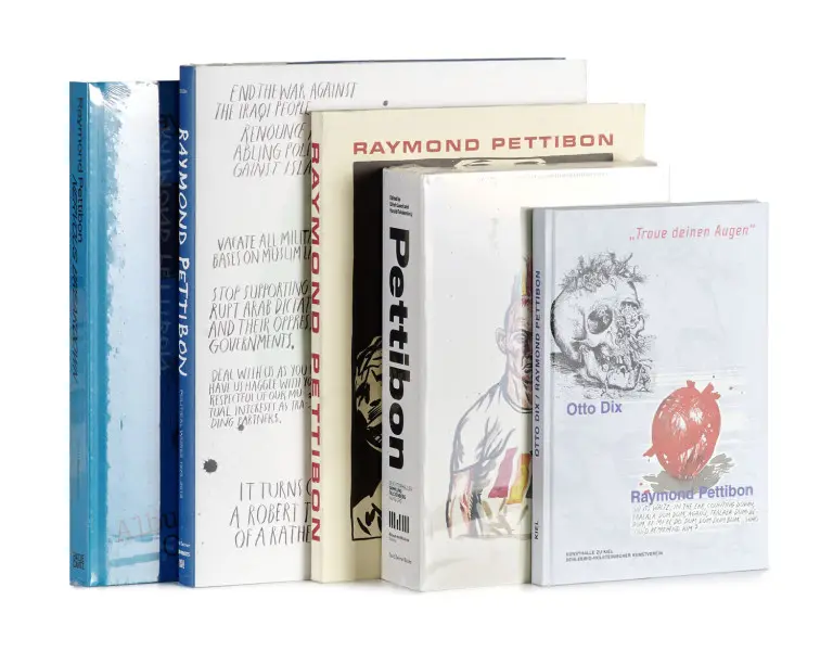 Raymond Pettibon. Sammlung von 5 Bänden zu …