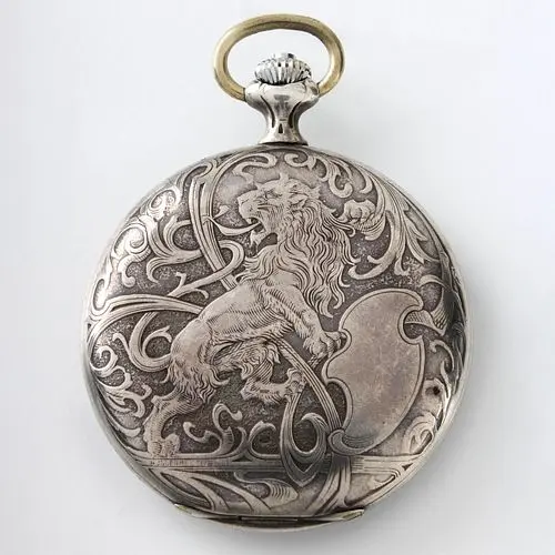 Huguenin Freres Pocket Watch Case