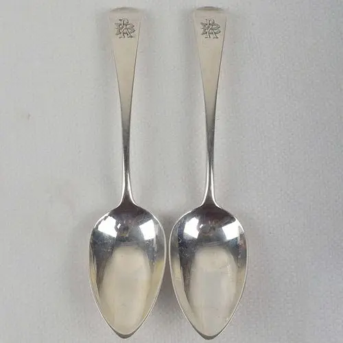 English Sterling Silver Spoons