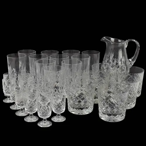 Vintage Irish Rose Crystal Glassware