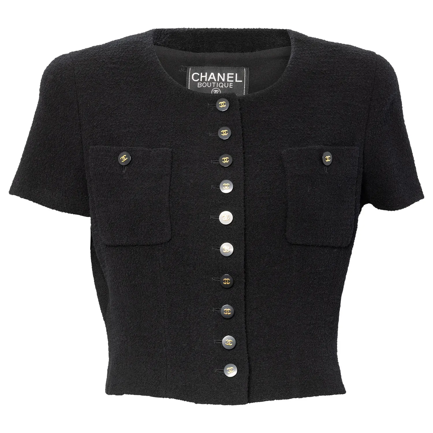 CHANEL BOUTIQUE VINTAGE Jacke, Gr. ca. 38, Koll.: P1995.