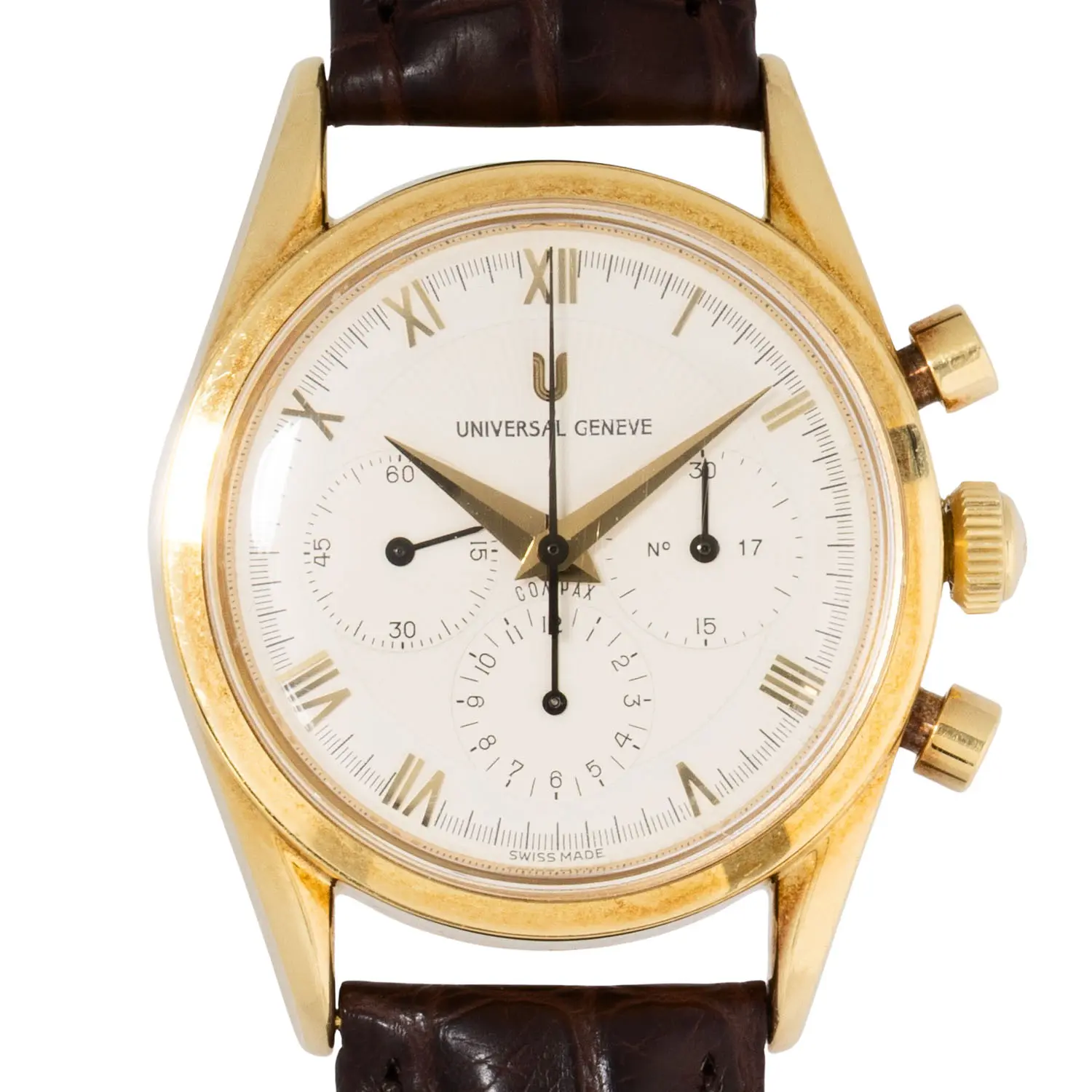 UNIVERSAL GENEVE Compax Limited Edition Ref 184.450 Herren Chronograph