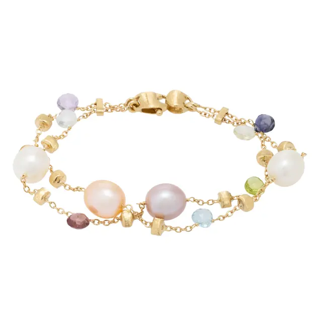 MARCO BICEGO Armband "Paradise" zweireihig