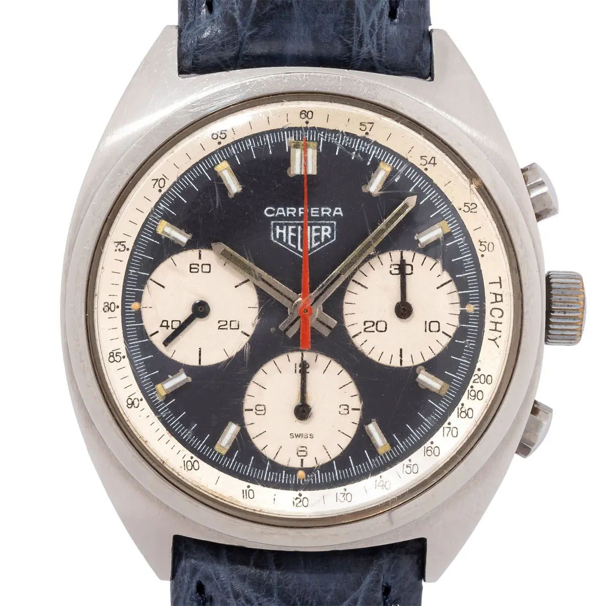 HEUER Carrera Vintage Herren-Chronograph, Ref. 73653N. Ca. 1970er Jahre.
