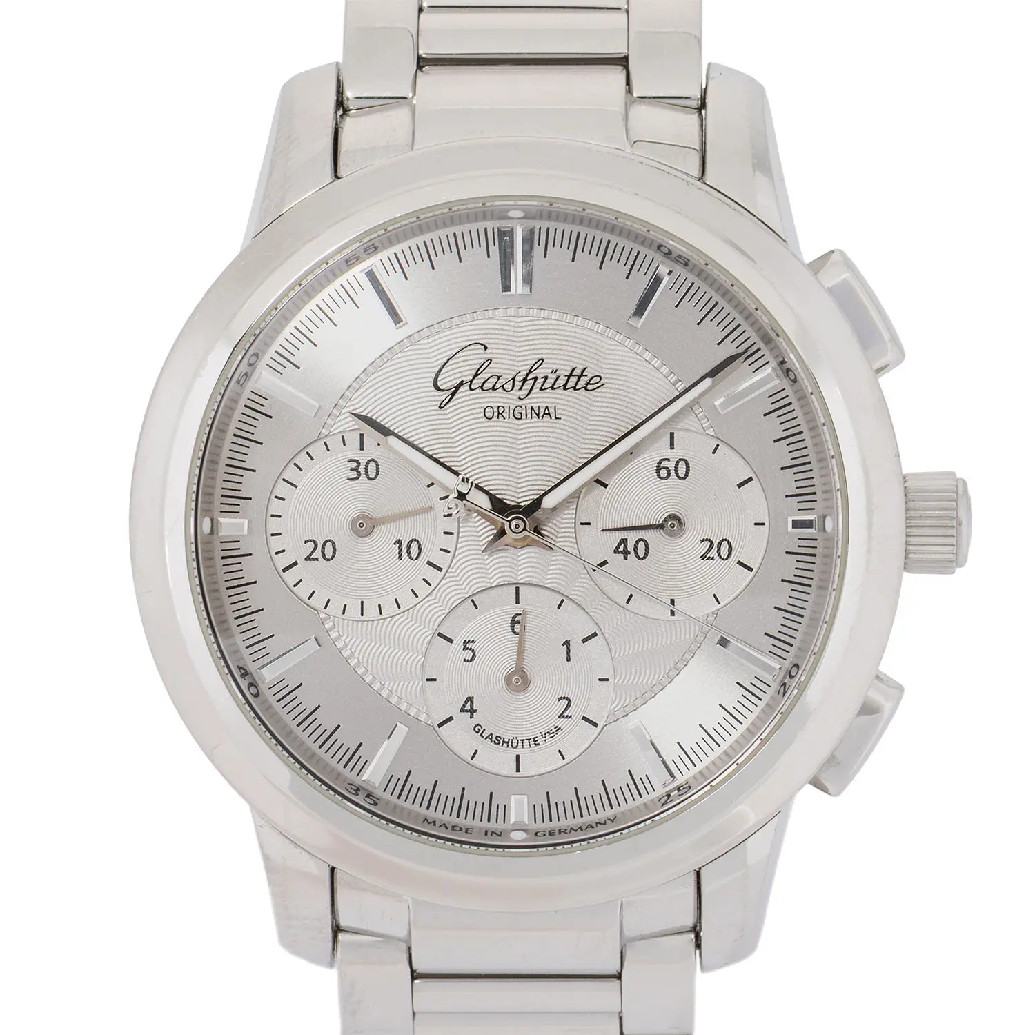 GLASHÜTTE ORIGINAL Senator Ref 39-31-33-42-04 Herren Chronograph von