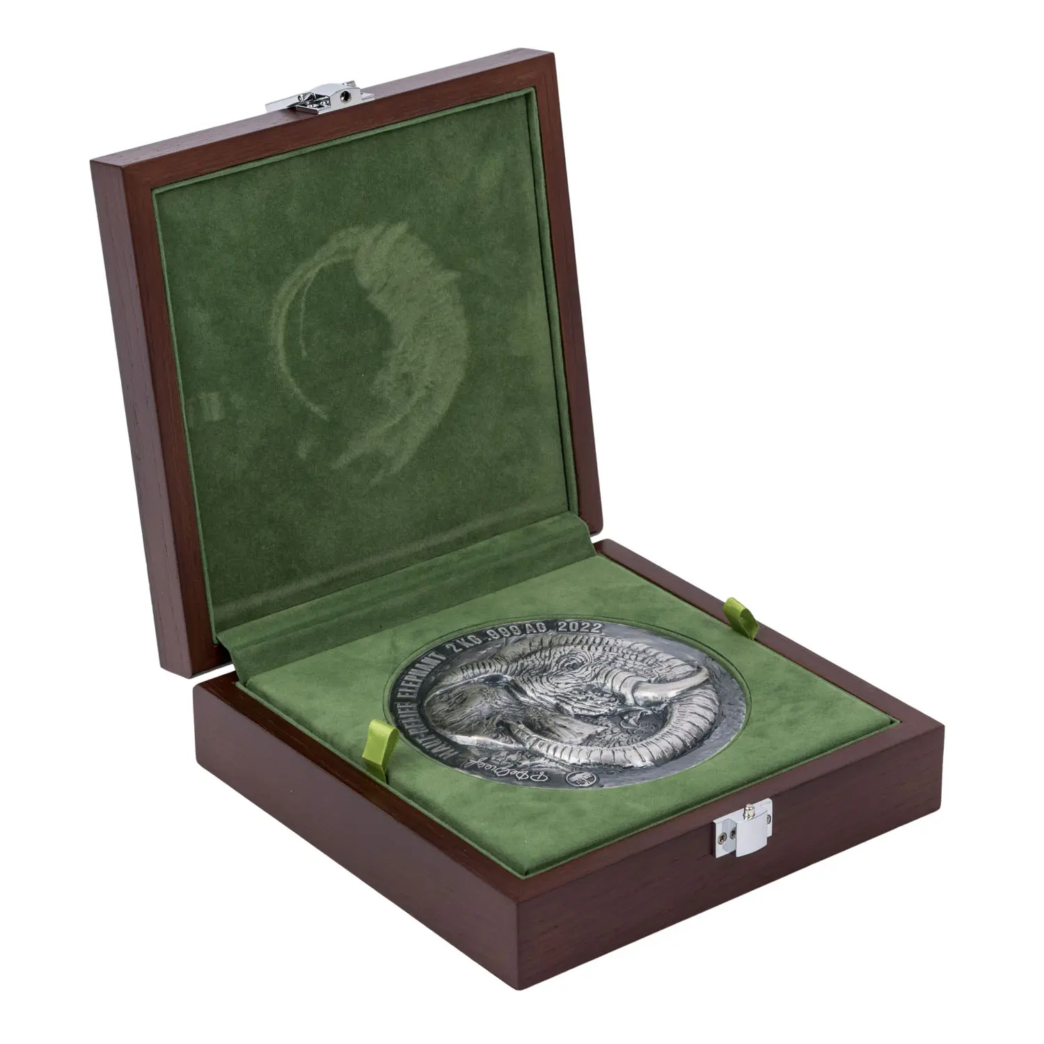 Elfenbeinküste /SILBER – 2 kg „The African BIG FIVE - The Elephant"