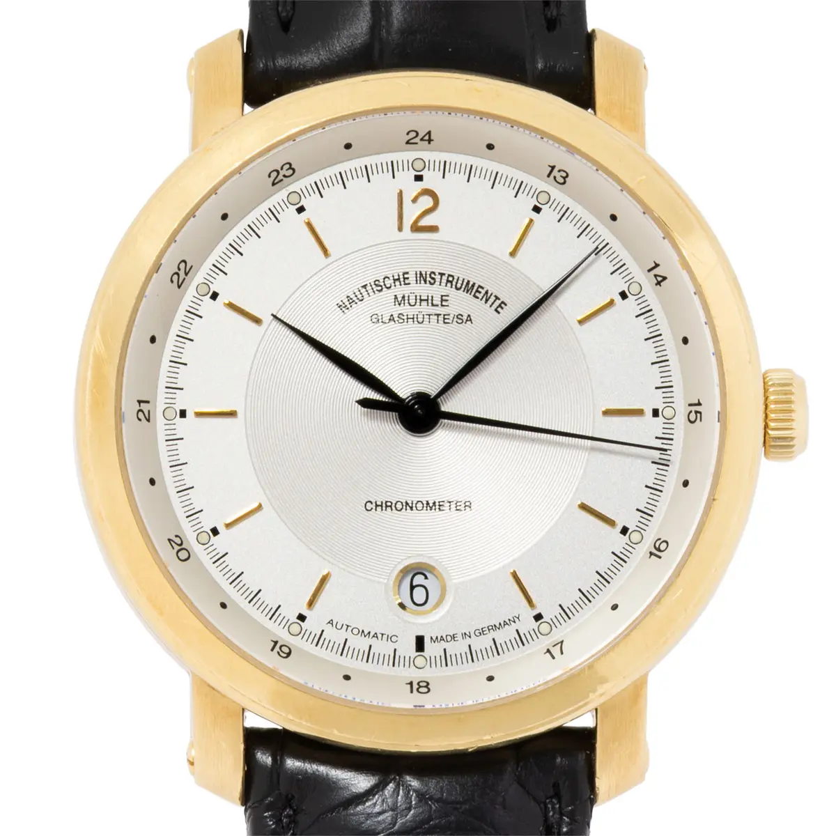 MÜHLE GLASHÜTTE Chronometer Ref M1-34-20 Limited Edition Herrenuhr