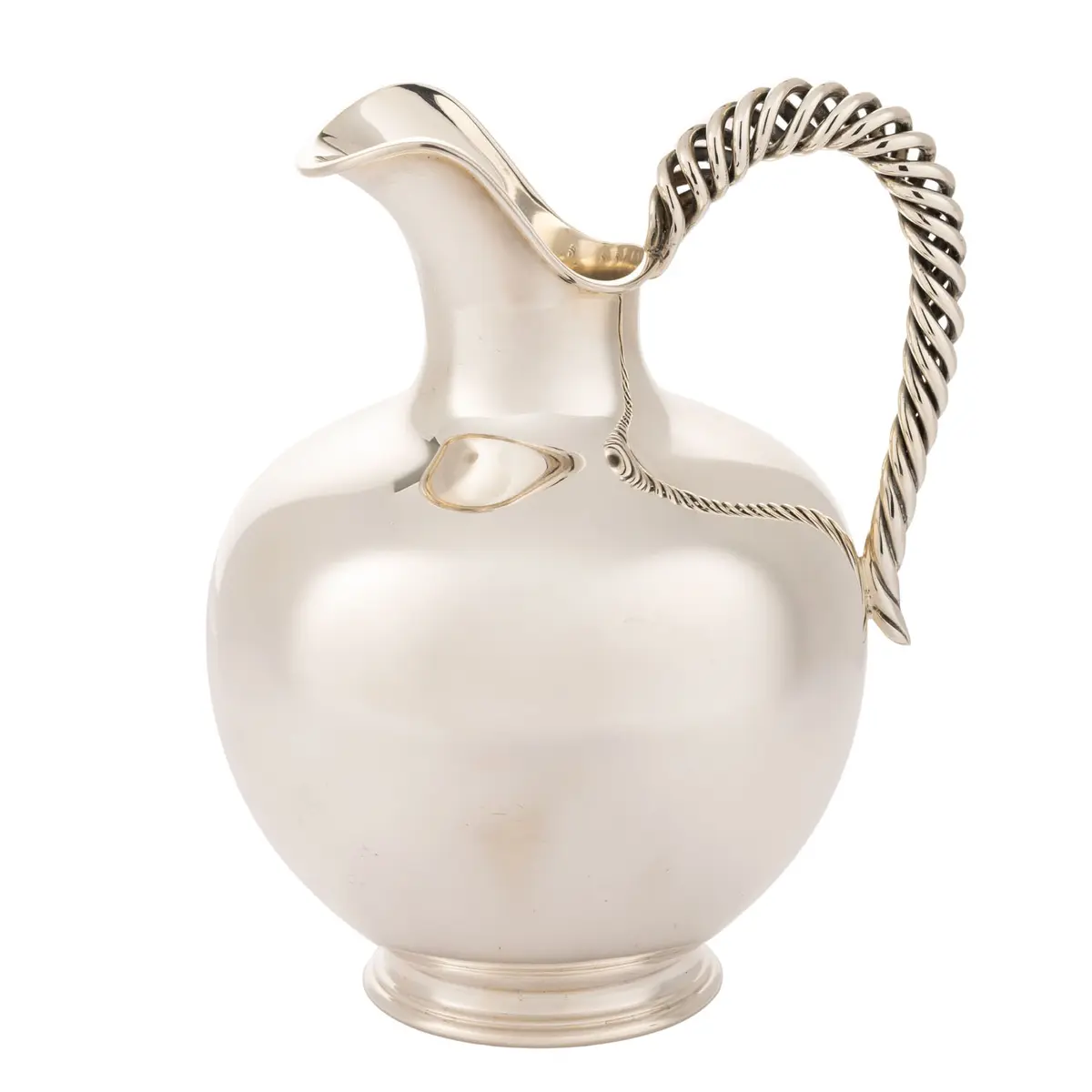 GEBRÜDER DEYHLE, Schwäbisch Gmünd, Henkelkrug, 925 Silber, 20. Jh.