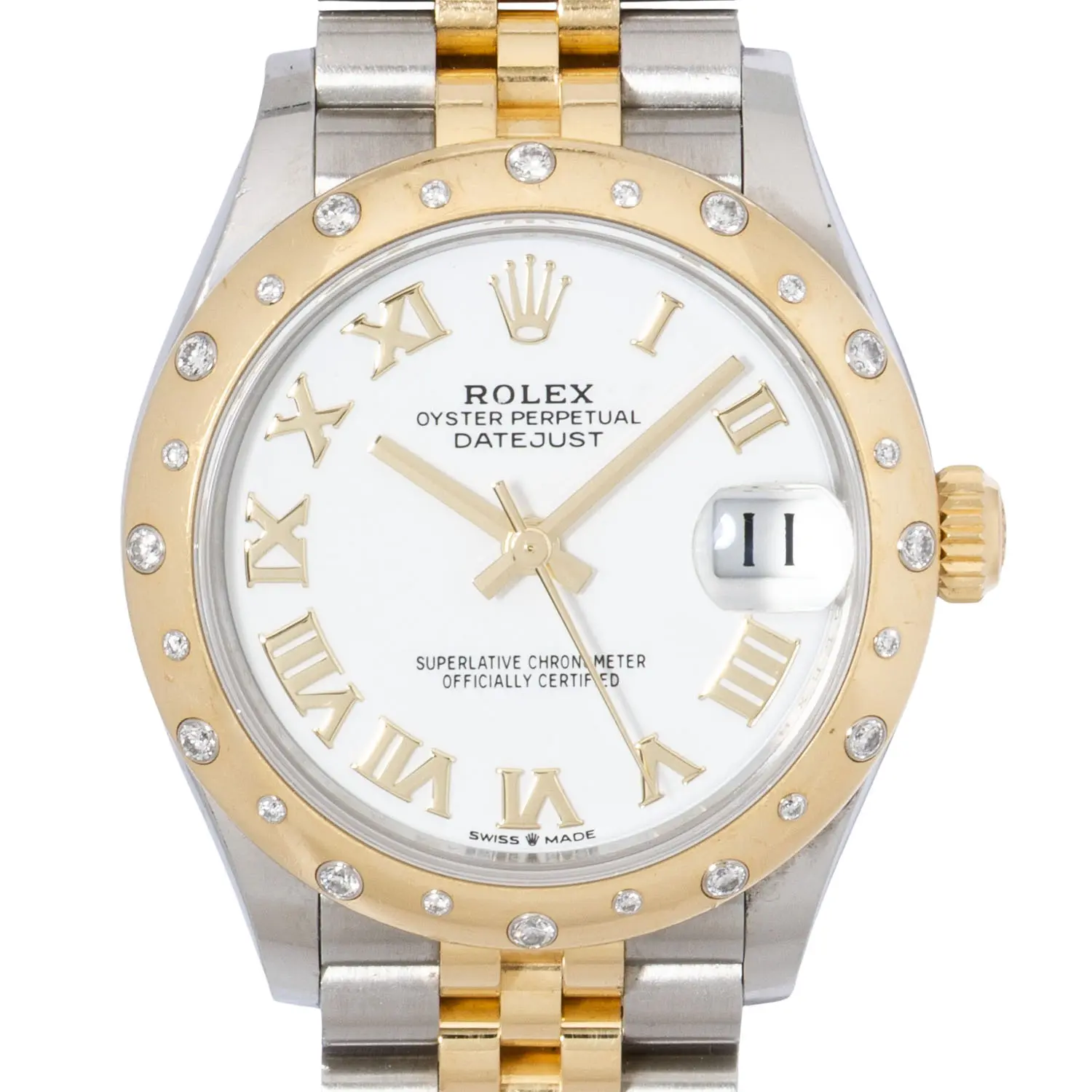 ROLEX Datejust 31 Ref 278343RBR Damenuhr von 2022. Box und Papiere.