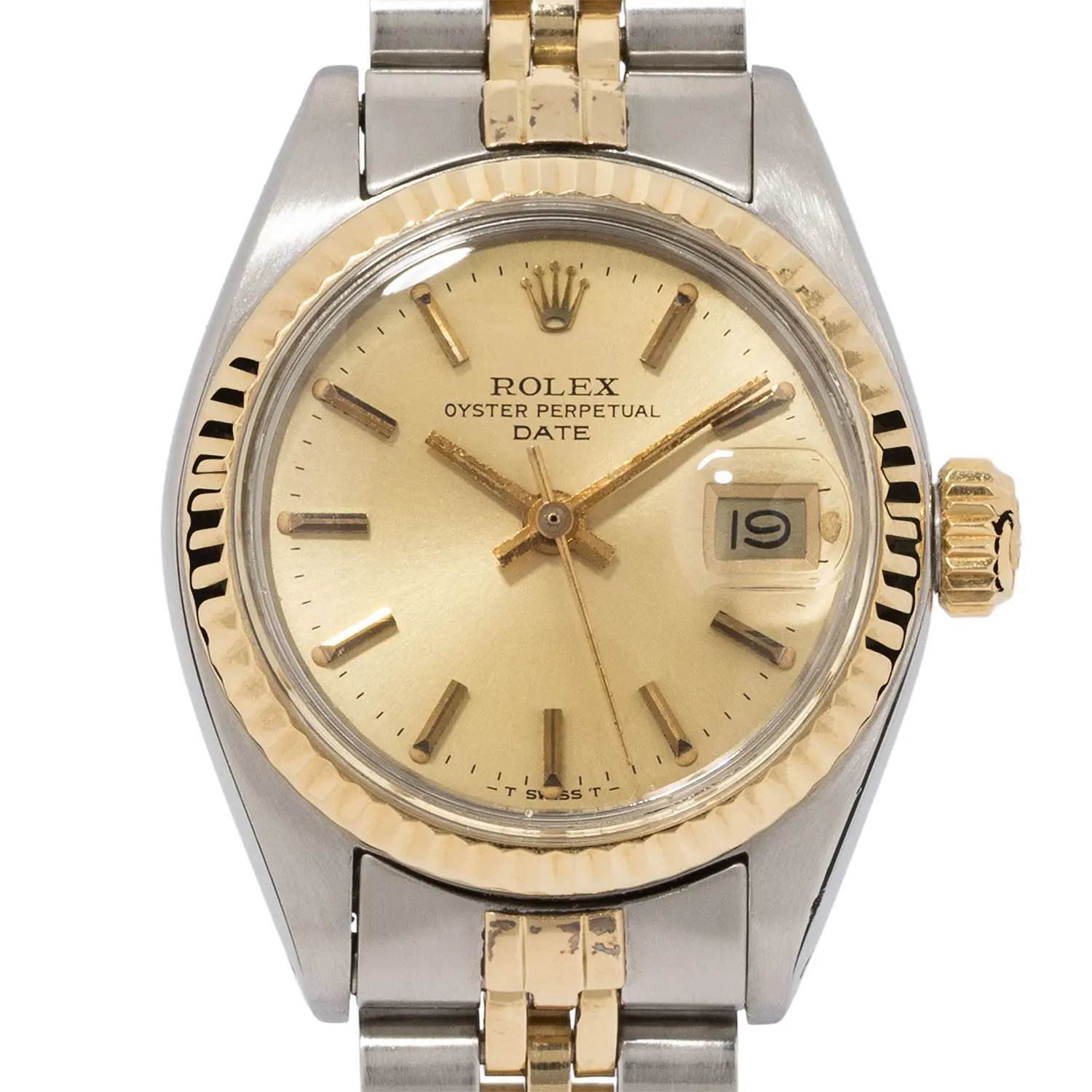 ROLEX Lady Date 26 Ref. 6917 Damenuhr mit neuer Revision und Box von ca. 1980.