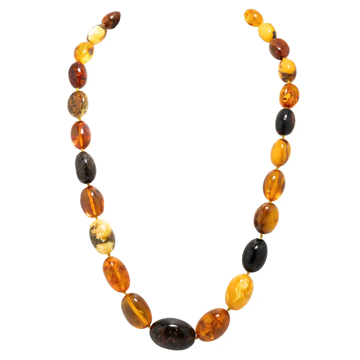 Collier aus Bernsteinoliven
