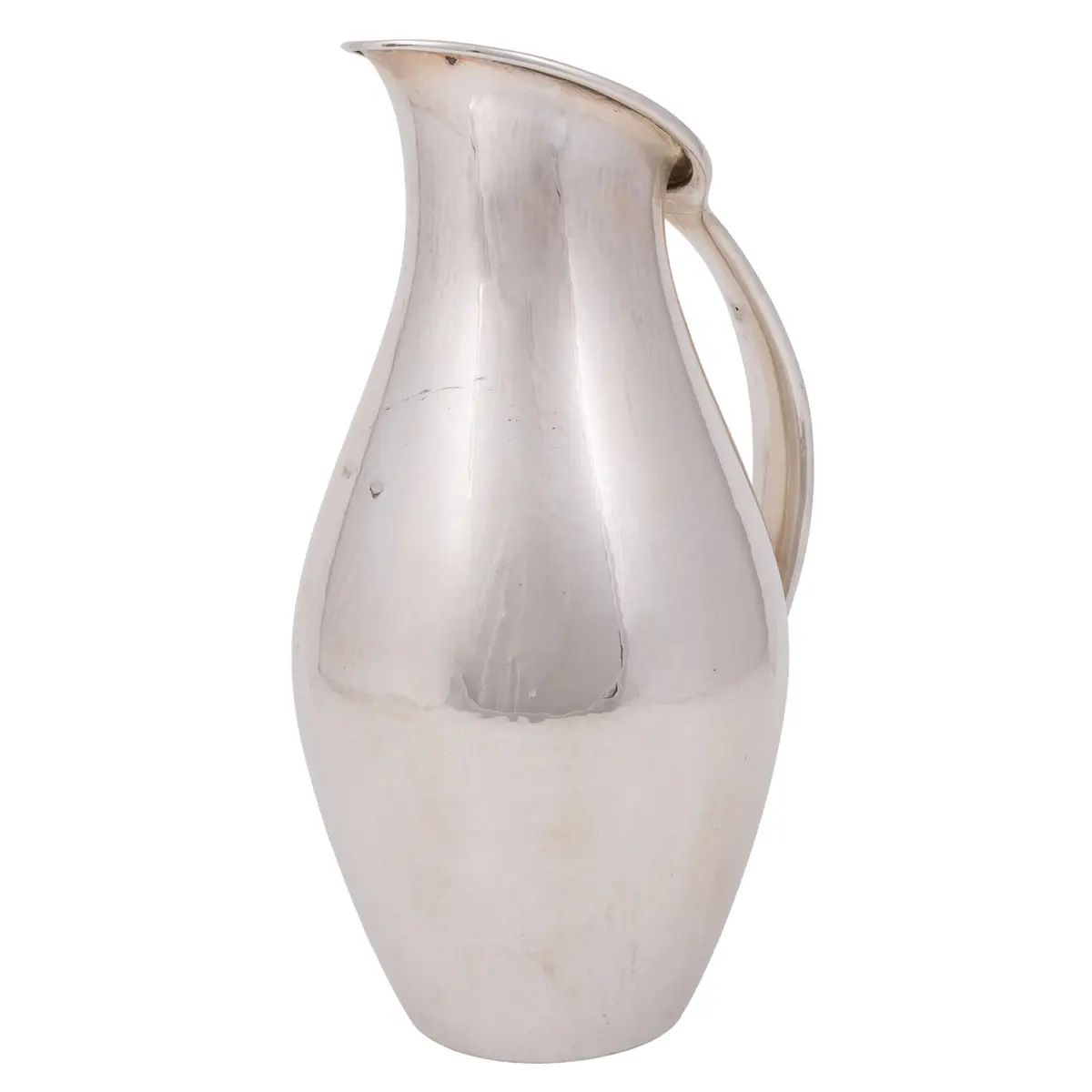 GEORG JENSEN Großer Wasserkrug, 925 Silber, 20. Jh.