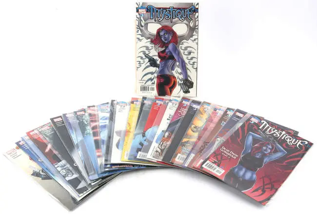 This lot features: Mystique (1 st series) Nos