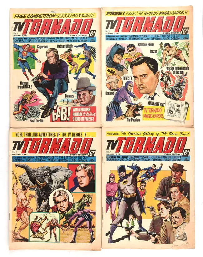 TV Tornado was a Silver-age British comic magazine...