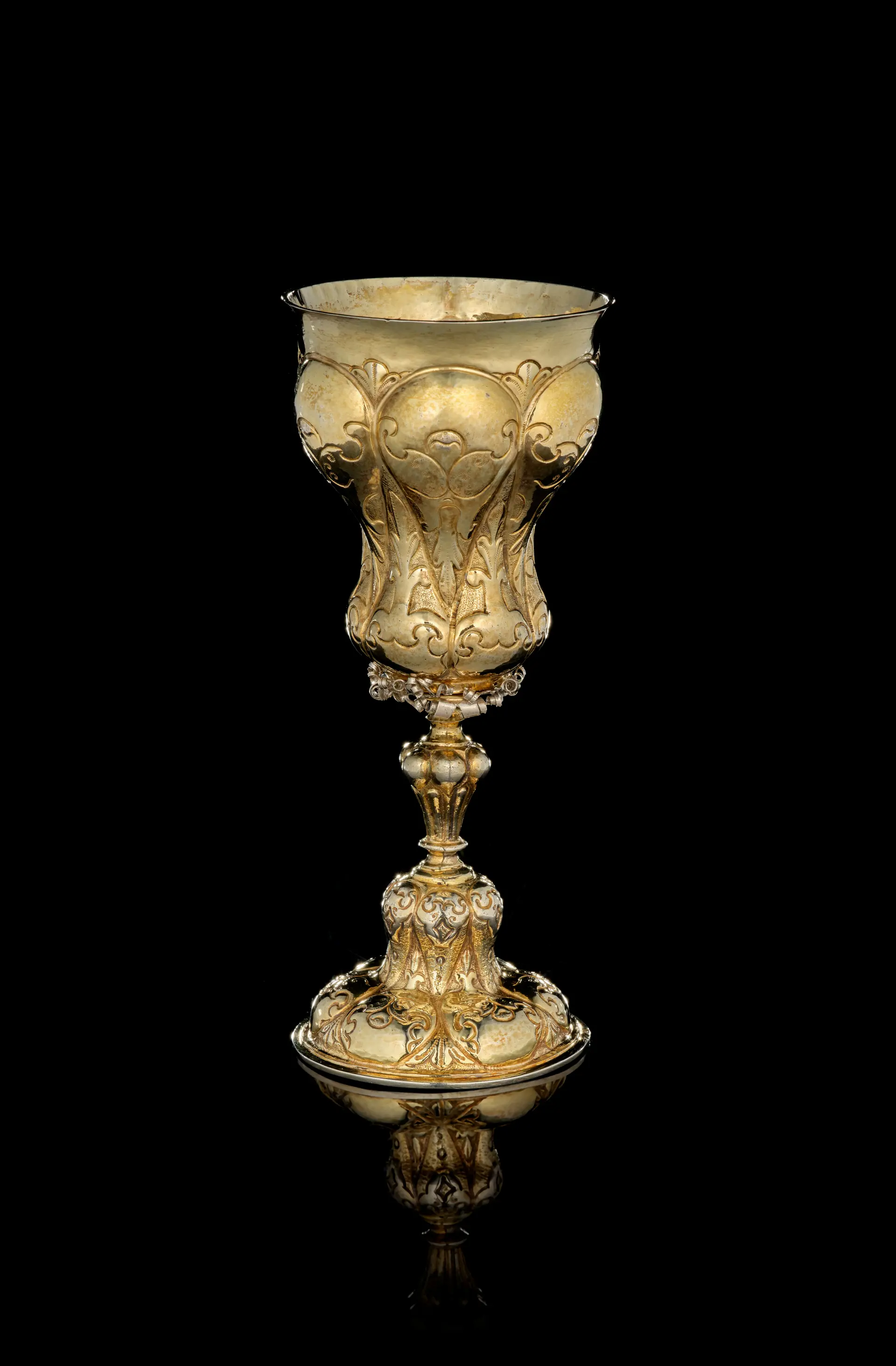 A Swiss silver-gilt cup, Hans Heinrich Müller, Zurich, 1620-1664