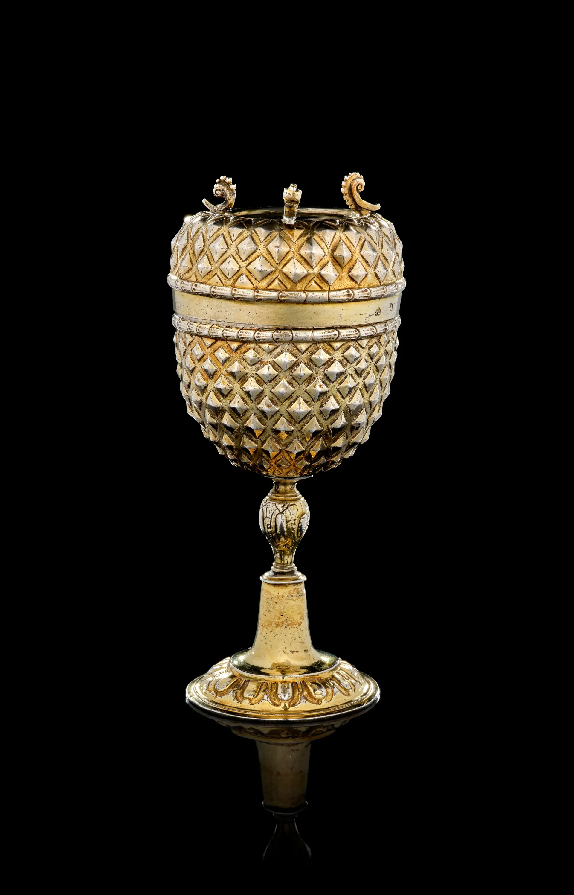 A German silver-gilt covered cup, Hans Rühl, Nuremberg, circa 1609