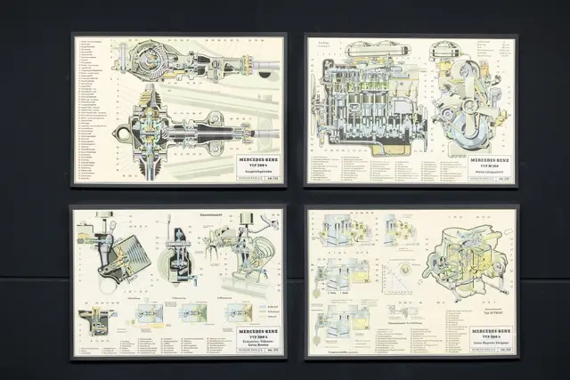 Mercedes–Benz – Technical exploded view diagrams No reserve