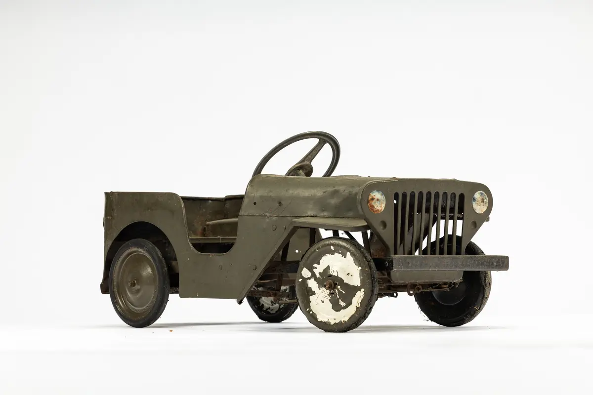 Military Jeep – Children's pedal car No reserve