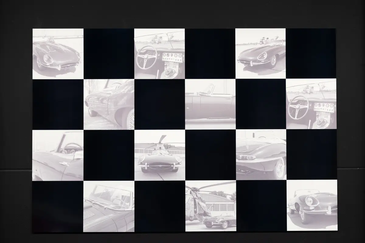 Johan Vandenberghe (Né en 1983 ), Jaguar Type E / Damier No reserve