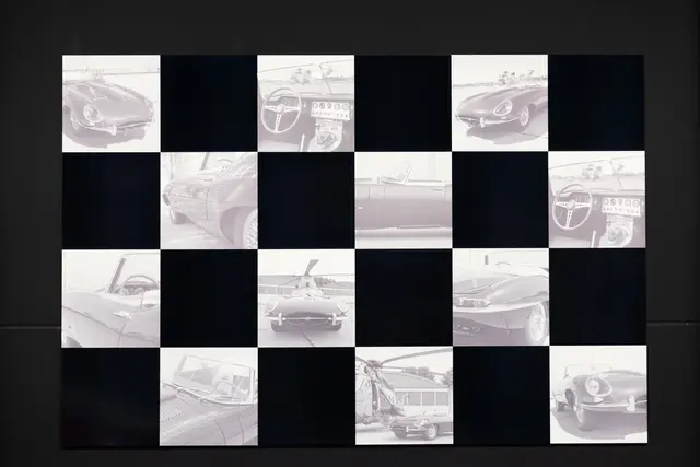 Johan Vandenberghe (Né en 1983 ), Jaguar Type E / Damier No reserve
