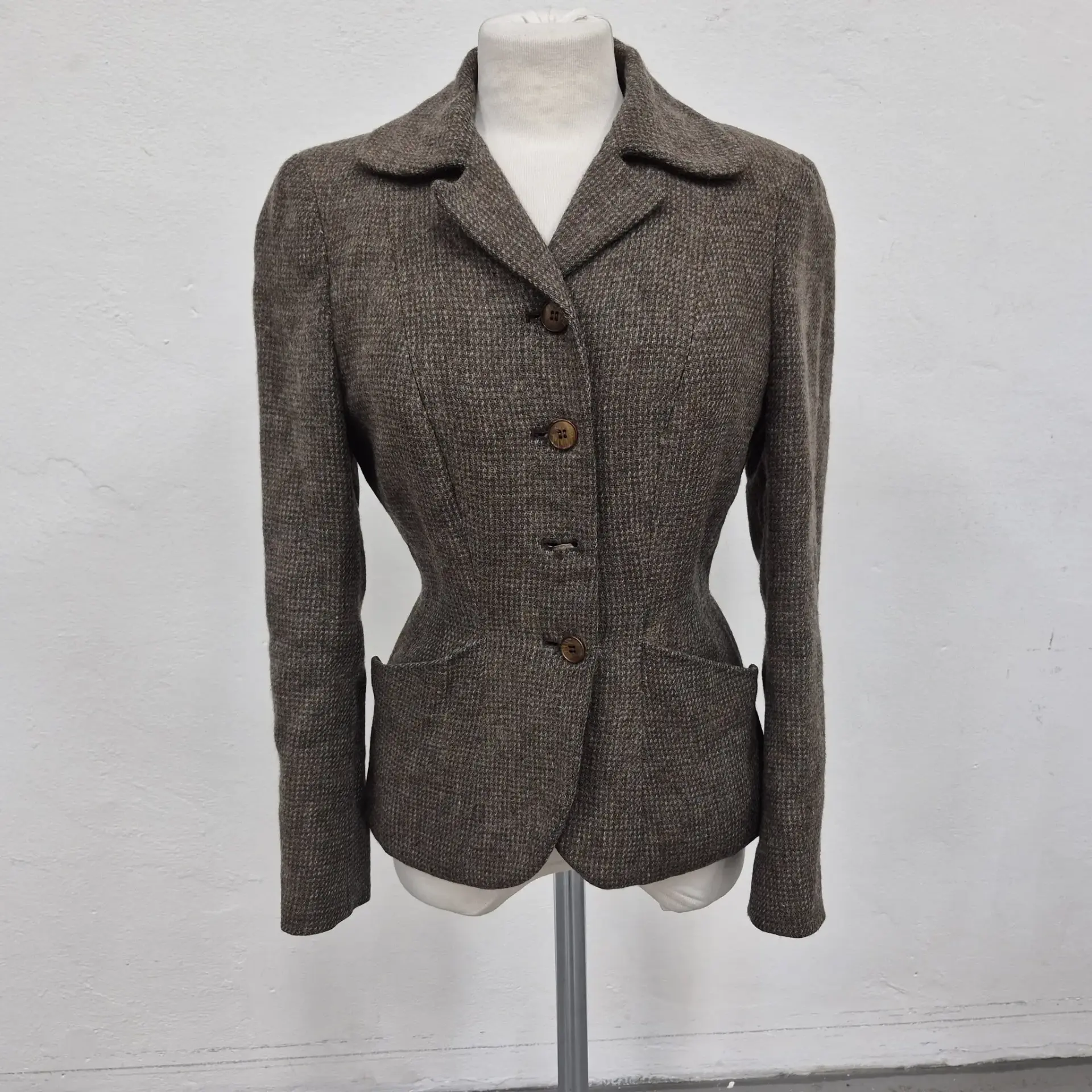 Figursydd damjacka i ull? - Jacka - "Distingo" - Vintage