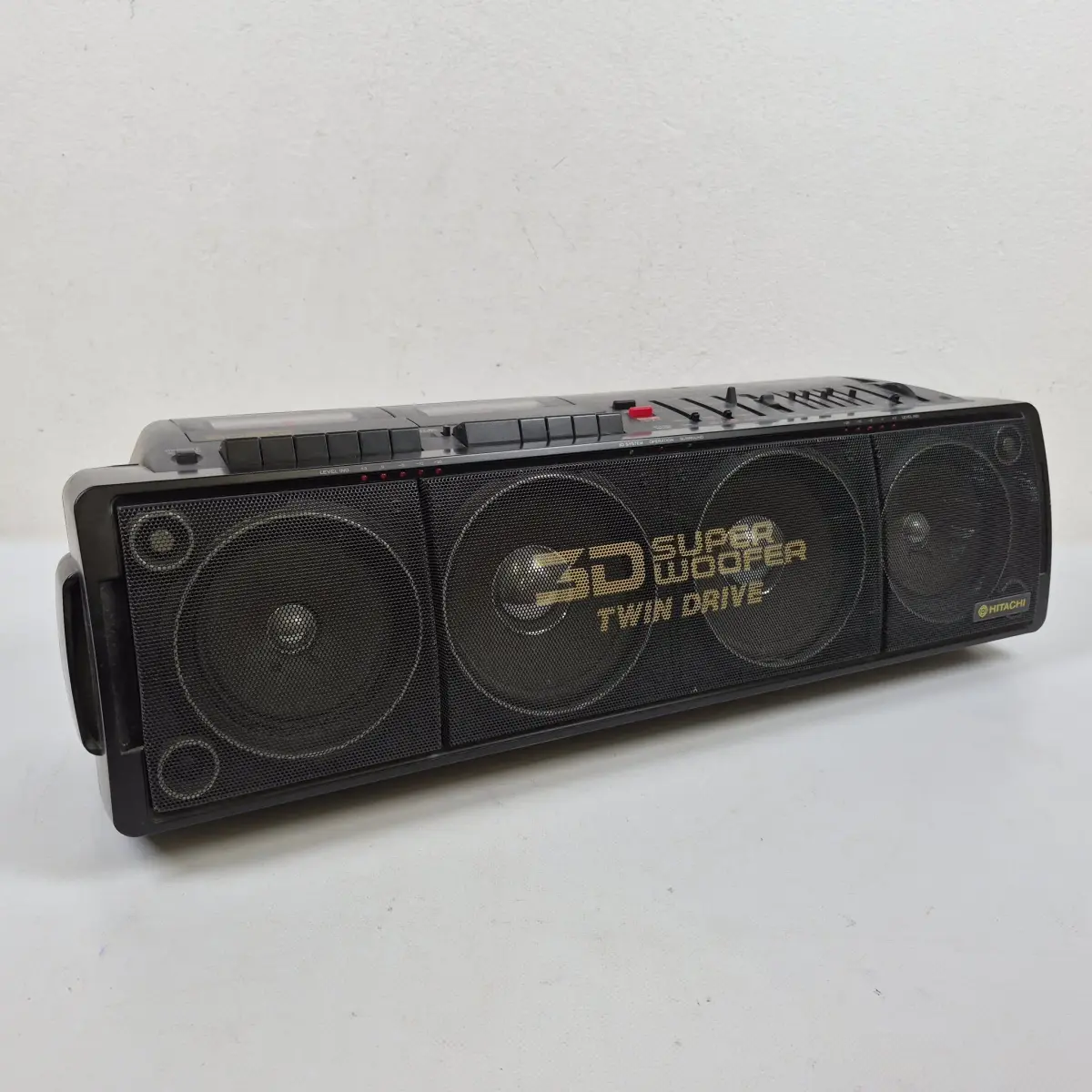 Bergsprängare med kassettbandspelare & radio - Hitachi 3D80 / TKR-3D80
