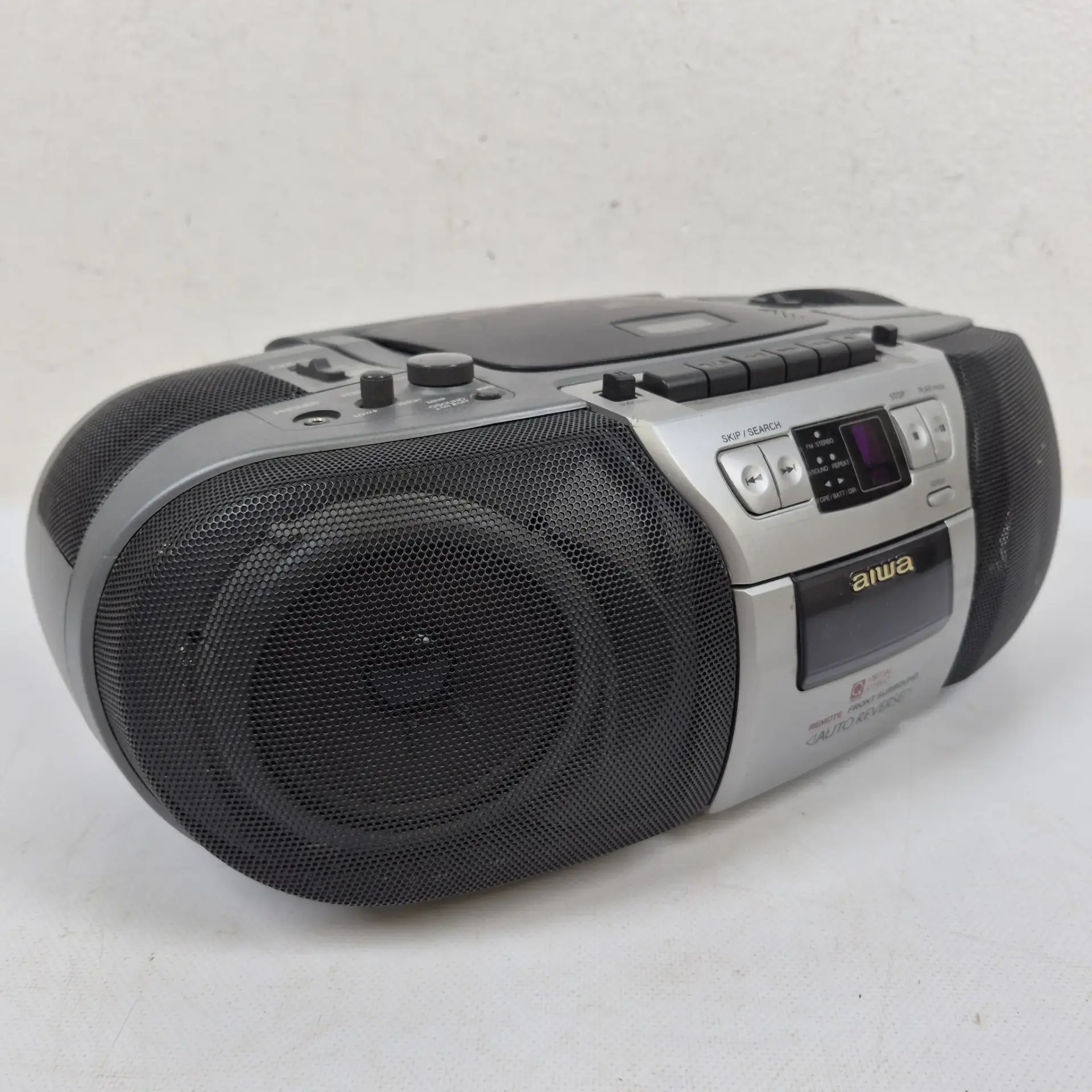 Cd-spelare med kassettbandspelare - Aiwa
