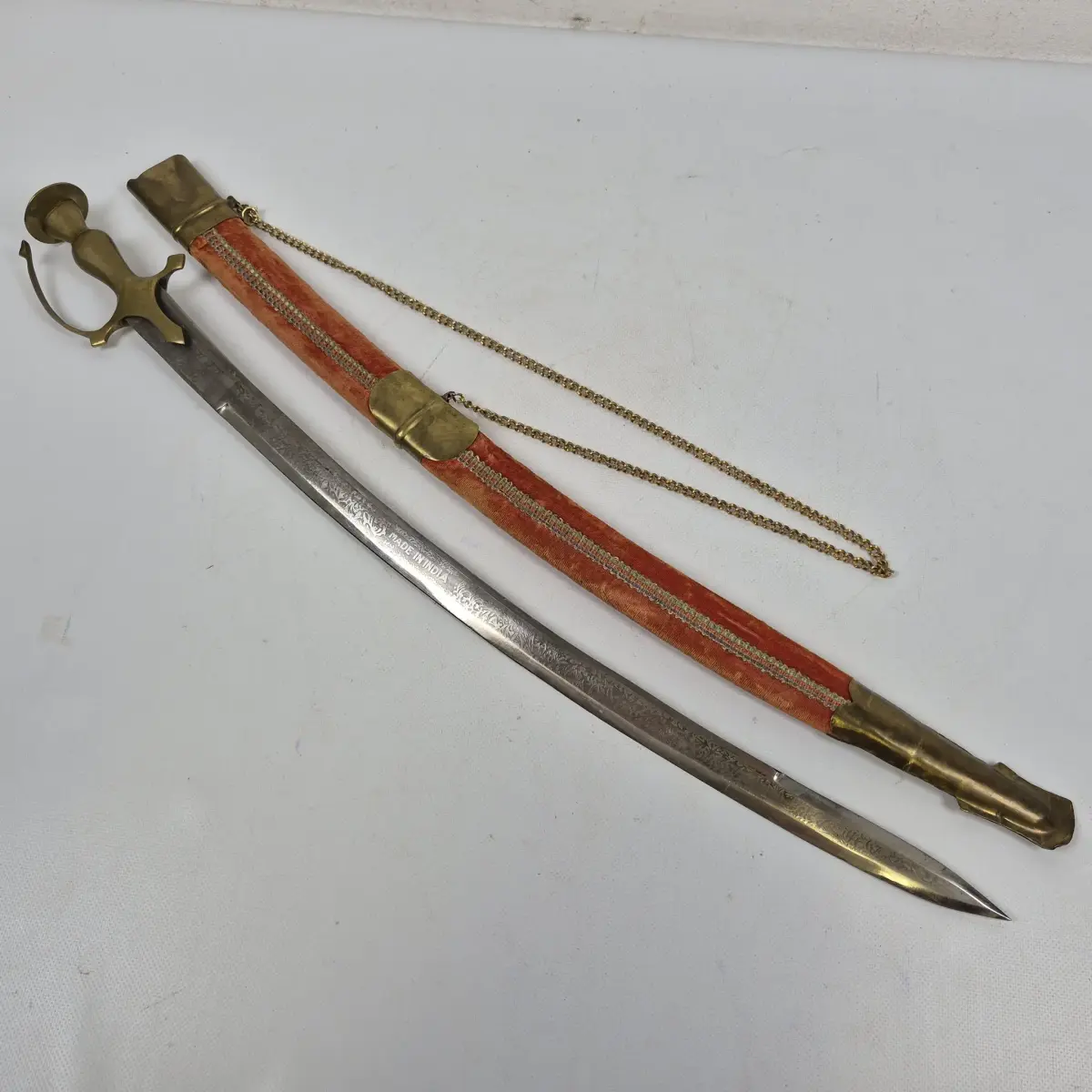 Sabel - Dekorationssabel - Souvenir - 1900-tal - India