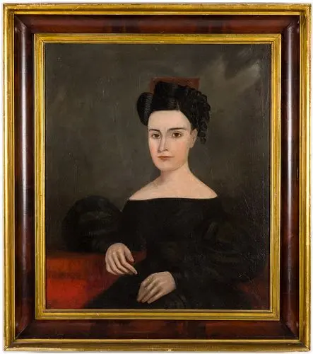 American School, Portrait of a Woman, 19th Century