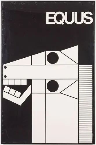 Gilbert Lesser, Equus Broadway Poster