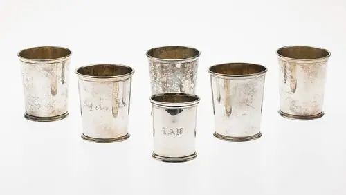 5 S. Kirk & Son Sterling Mint Juleps & a Cup