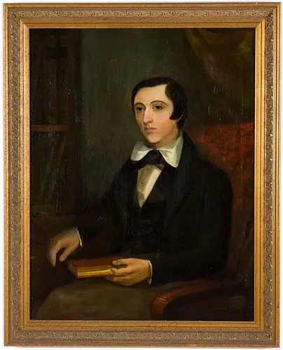 American School, Portrait of a Young Man, 19th C