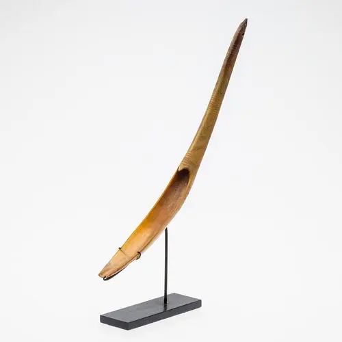 Carved African Tribal Horn