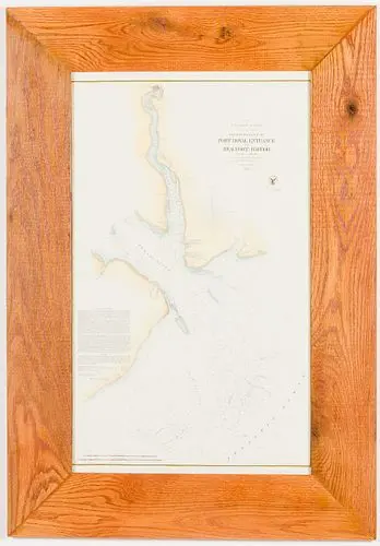 Port Royal Entrance and Beaufort Harbor, SC, 1855
