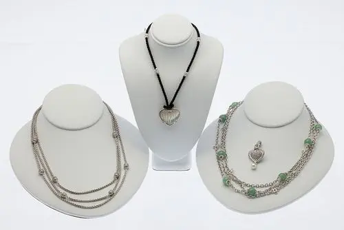 Group of Judith Ripka Sterling Jewelry, 4 pcs.