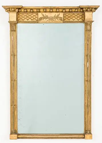 Federal Giltwood Pier Mirror, 19th Century